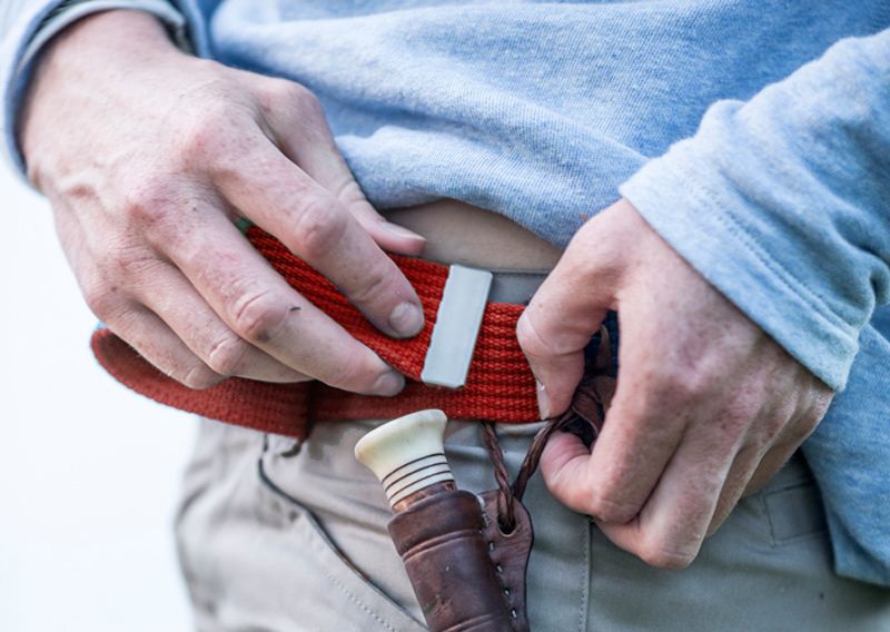 Fjallraven 小狐狸 帆布腰帶 4cm Canvas Belt