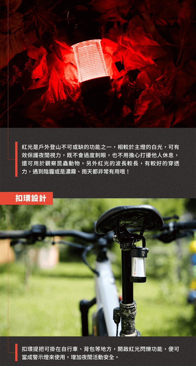 LED LENSER ML4 專業充電式照明燈/露營燈 白光 300 流明 502053
